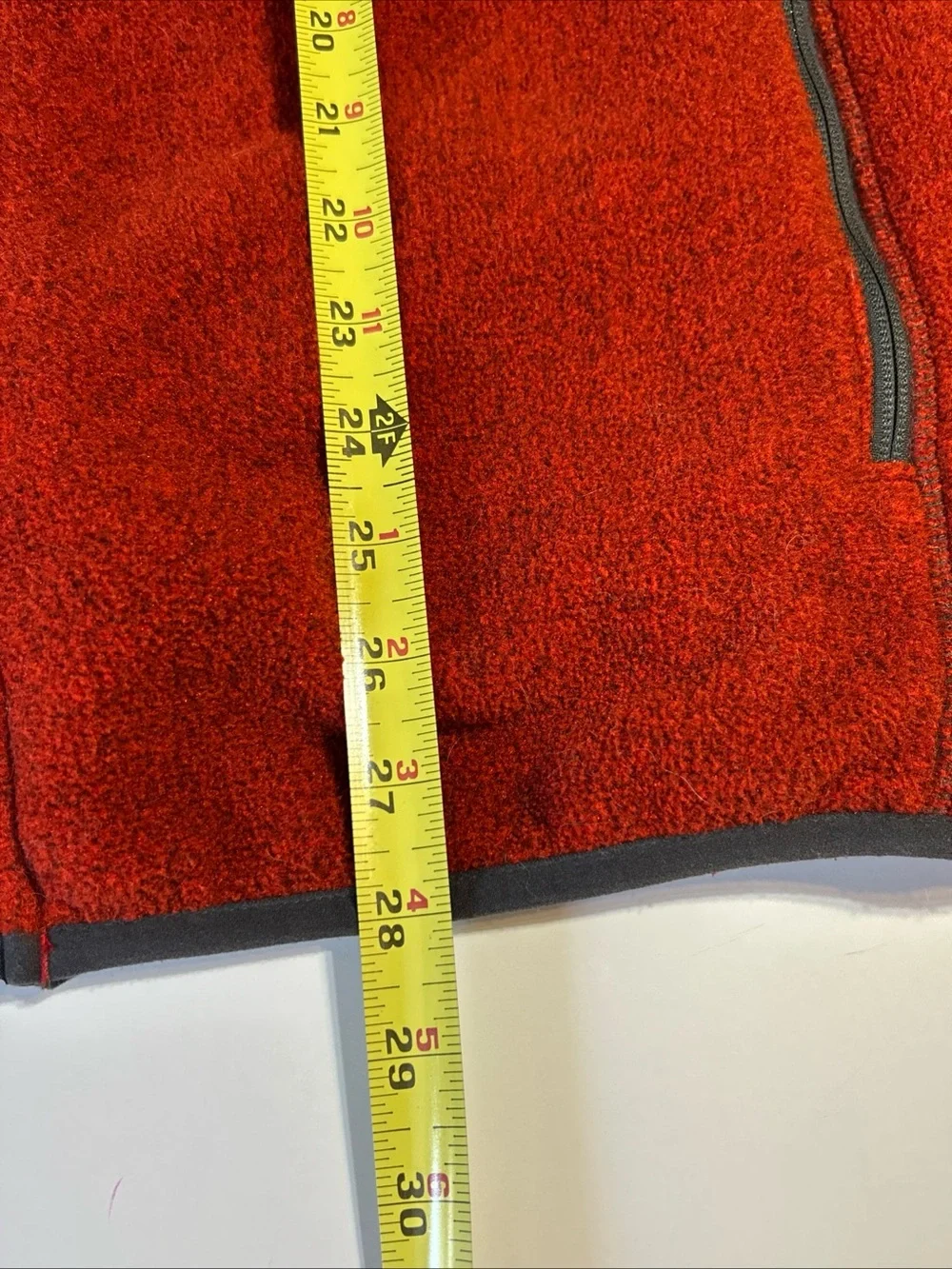 Duluth Trading Company Fleece Vest With Pockets Full Zip Mens XL Travel Layer